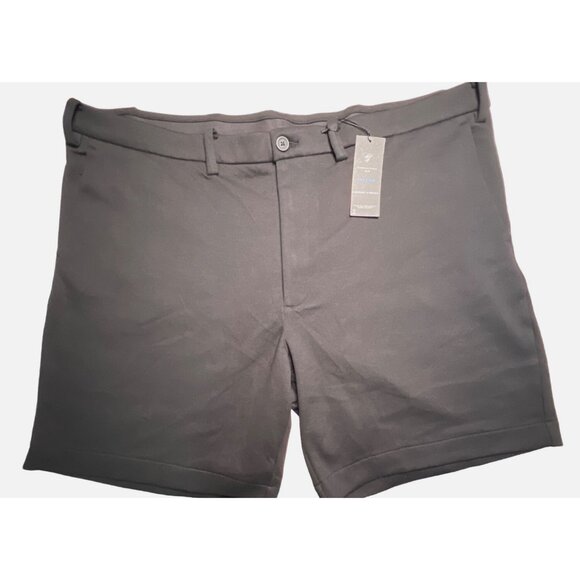 Shaquille O'Neal XLG Black Shorts  52  Polyester Cotton Spandex - Picture 1 of 3